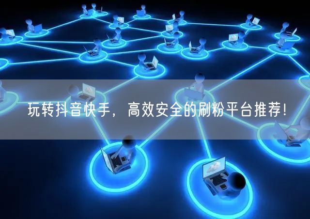 玩转抖音快手,高效安全的刷粉平台推荐!