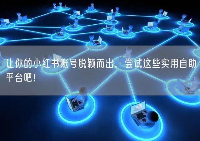 让你的小红书账号脱颖而出,尝试这些实用自助平台吧!